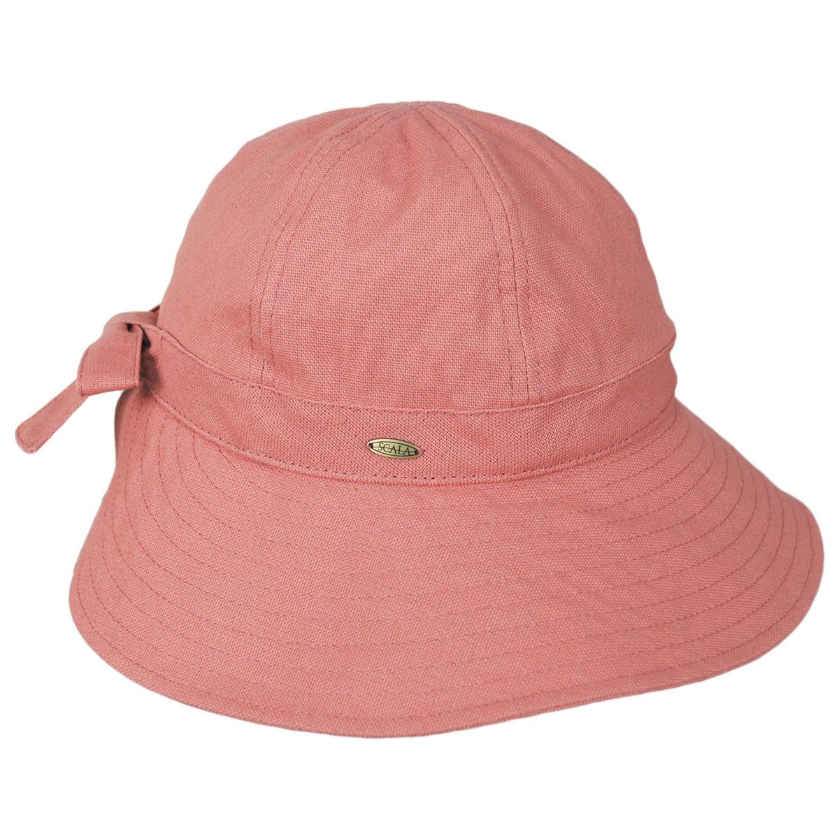 Scala | Elda Cotton Facesaver Cap | 106416 | profile | TERRACOTTA