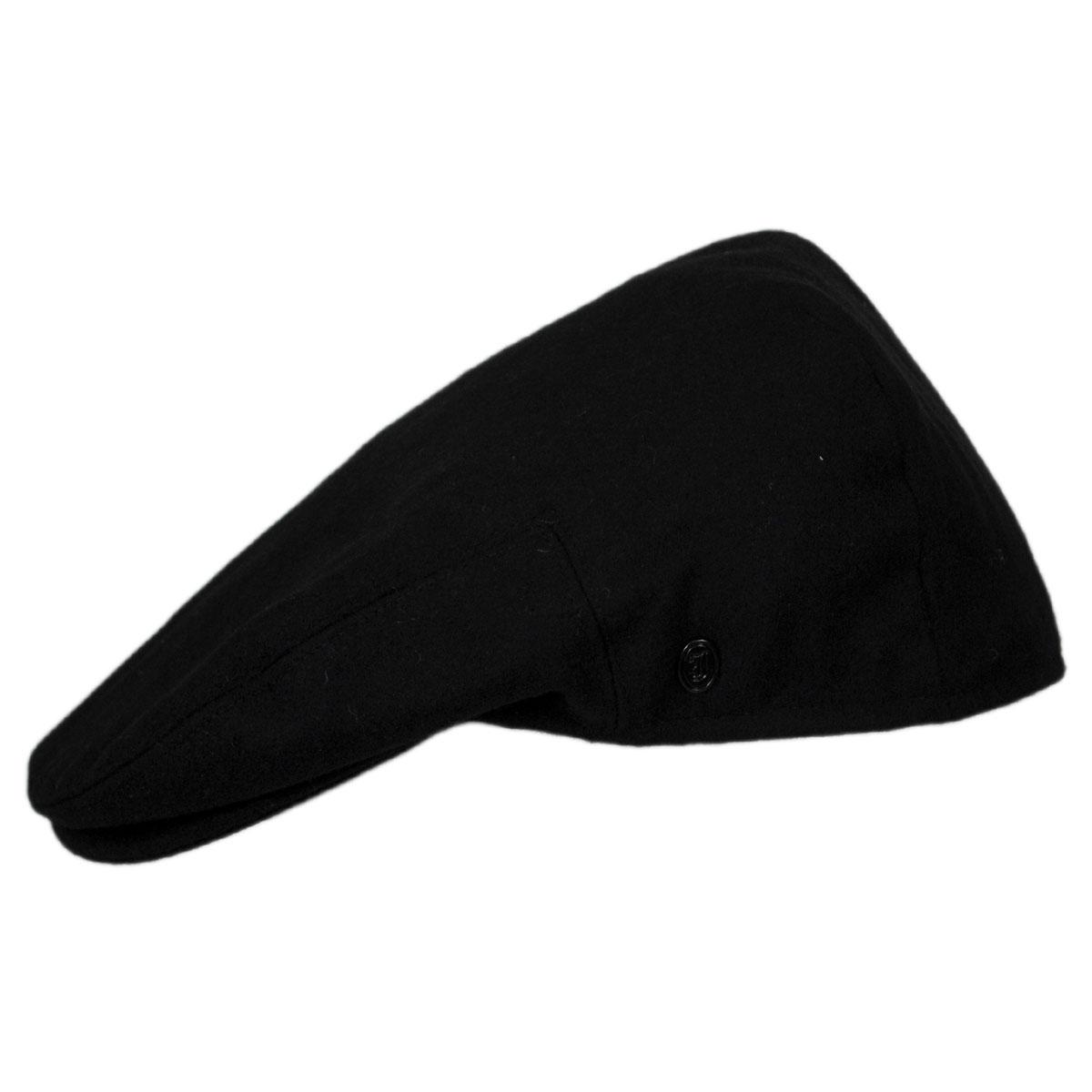 Jaxon Hats | Wholesale Harlem Wool Blend Ivy Cap B2B Pre-Pack | B2B167733 | profile | BLACK
