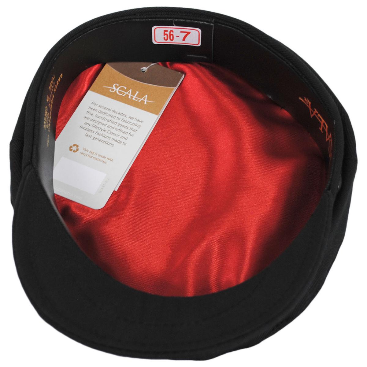 Scala | Cotton Greek Fisherman's Cap | 180018 | under | BLACK