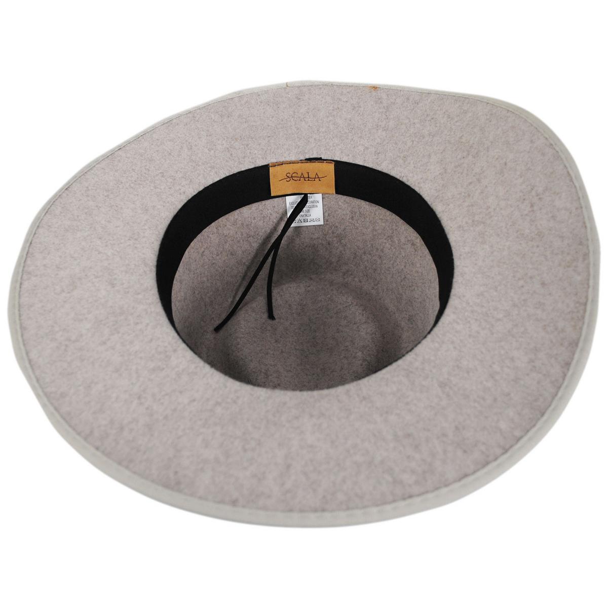 Scala | Thalia ProvatoKnit Rancher Fedora Hat | 123491 | under | TAUPE