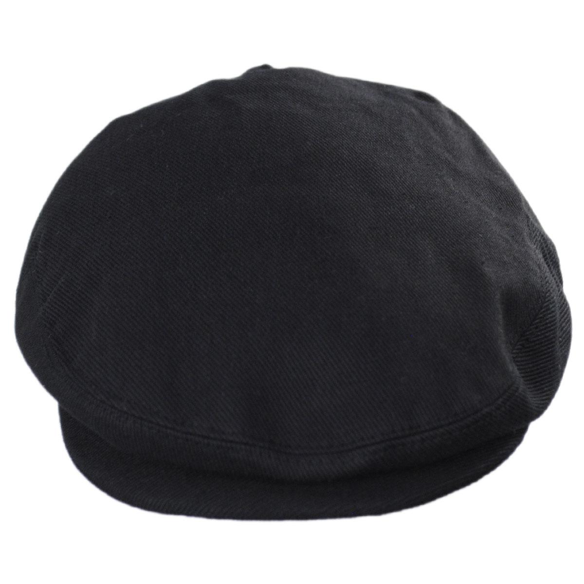 Jaxon Hats | Wholesale Classic Cotton Ivy Cap B2B Pre-Pack | B2B167740 | front | BLACK