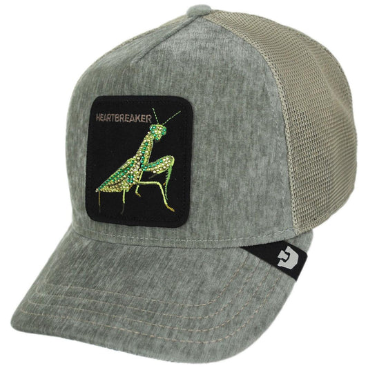 Goorin Bros | Iced Mantis Mesh Trucker Snapback Baseball Cap | 200750 | lead | SHADE
