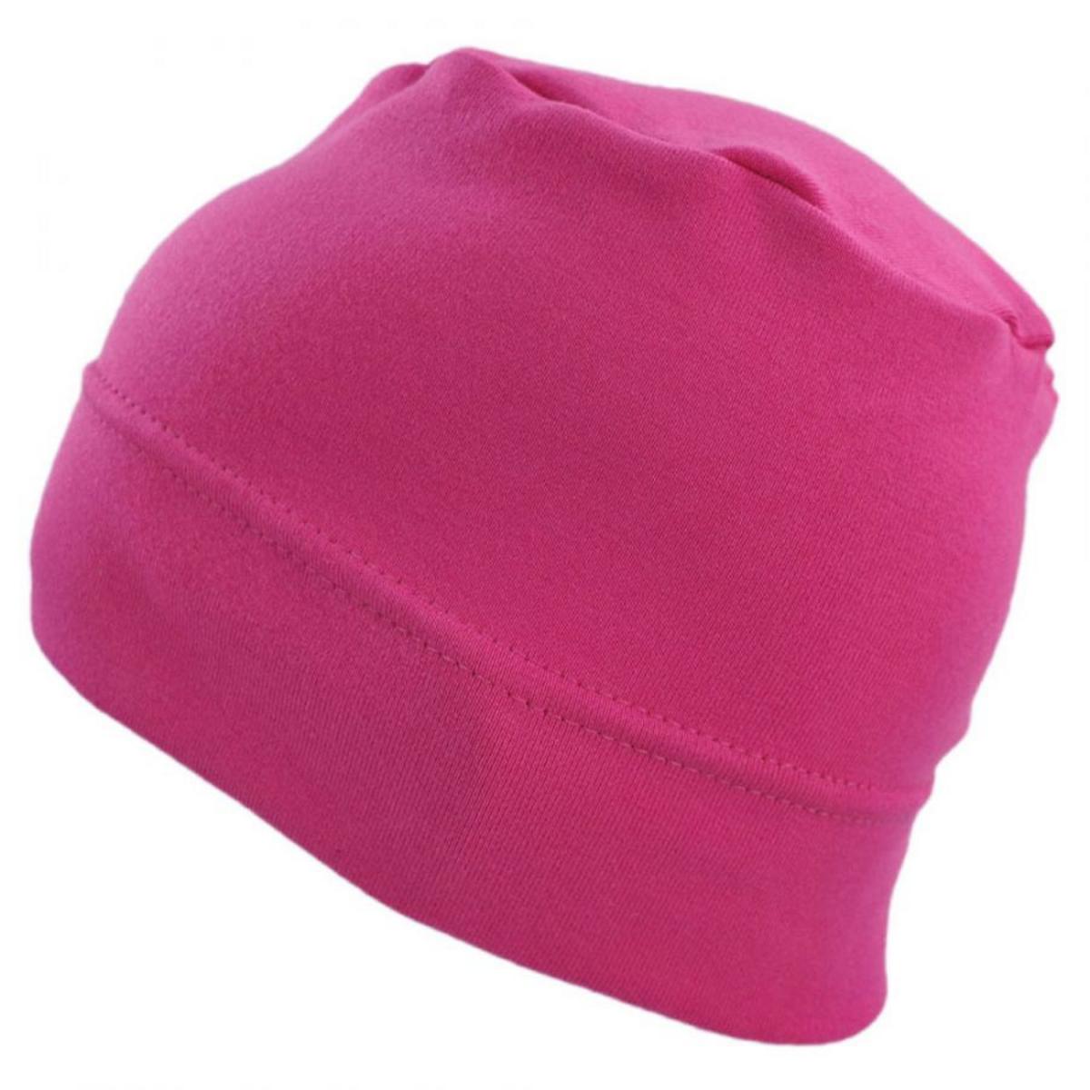 Slumbercap | Cotton Beanie Hat | 500899 | lead | MAGENTA