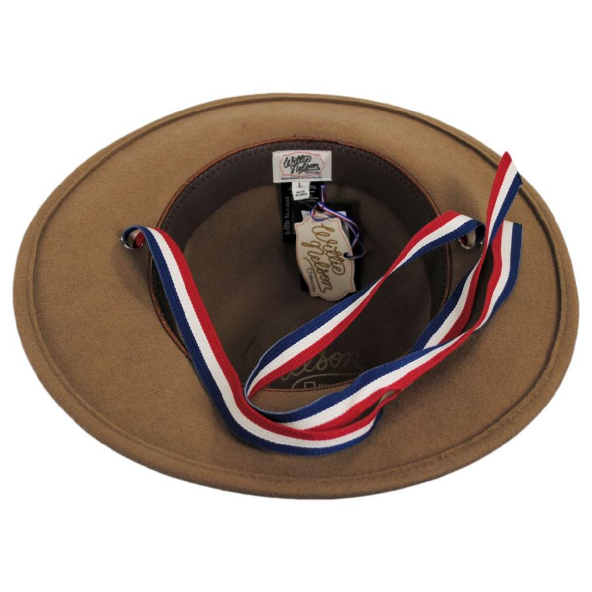 BRIXTON HATS | Willie Nelson Trigger Wool Felt Hat | 135658 | under | TAN