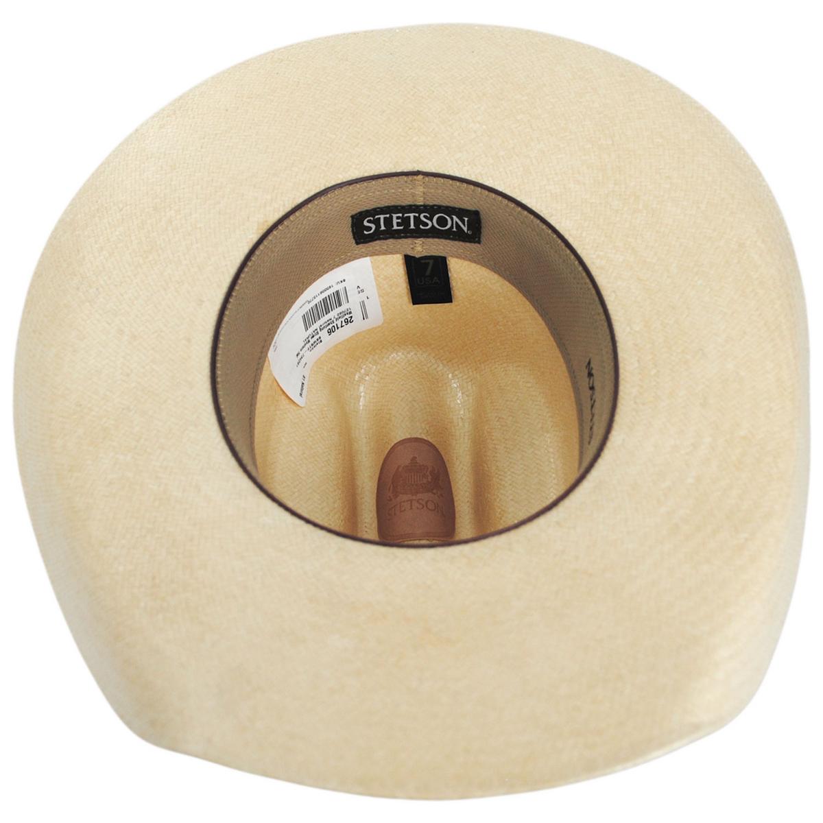 Stetson | Westfield Shantung Straw Western Hat | 127060 | under | NATURAL