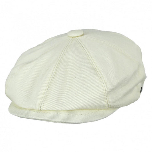 Jaxon Hats | Cotton Newsboy Cap | 167770 | lead | BEIGE