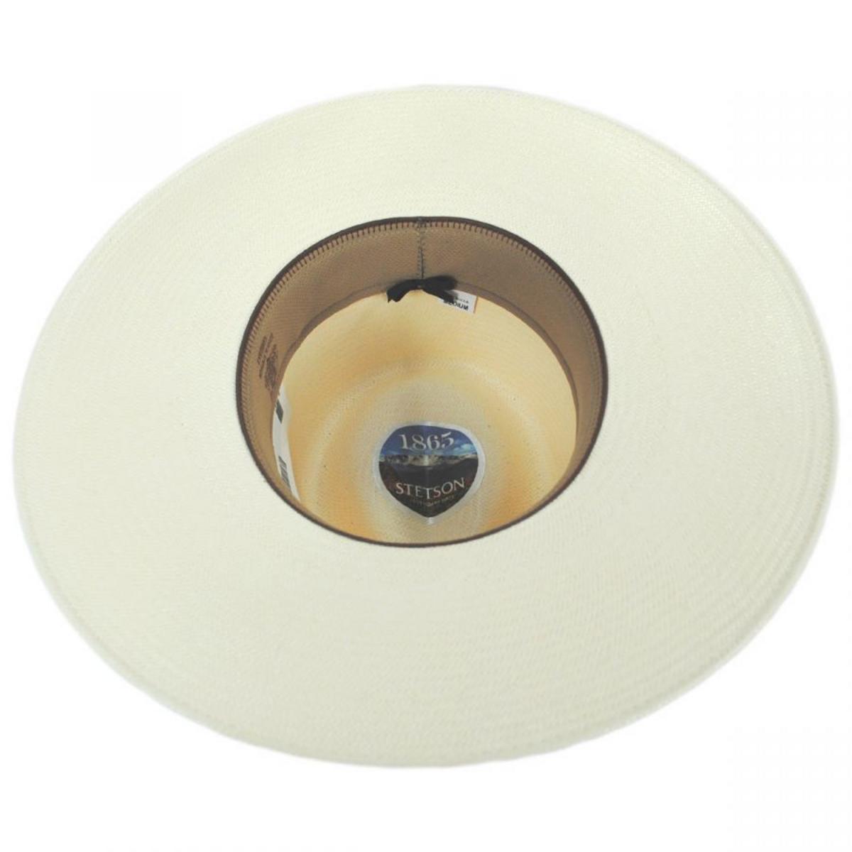 Stetson | JW Marshall Shantung Straw Western Hat | 127017 | under | NATURAL