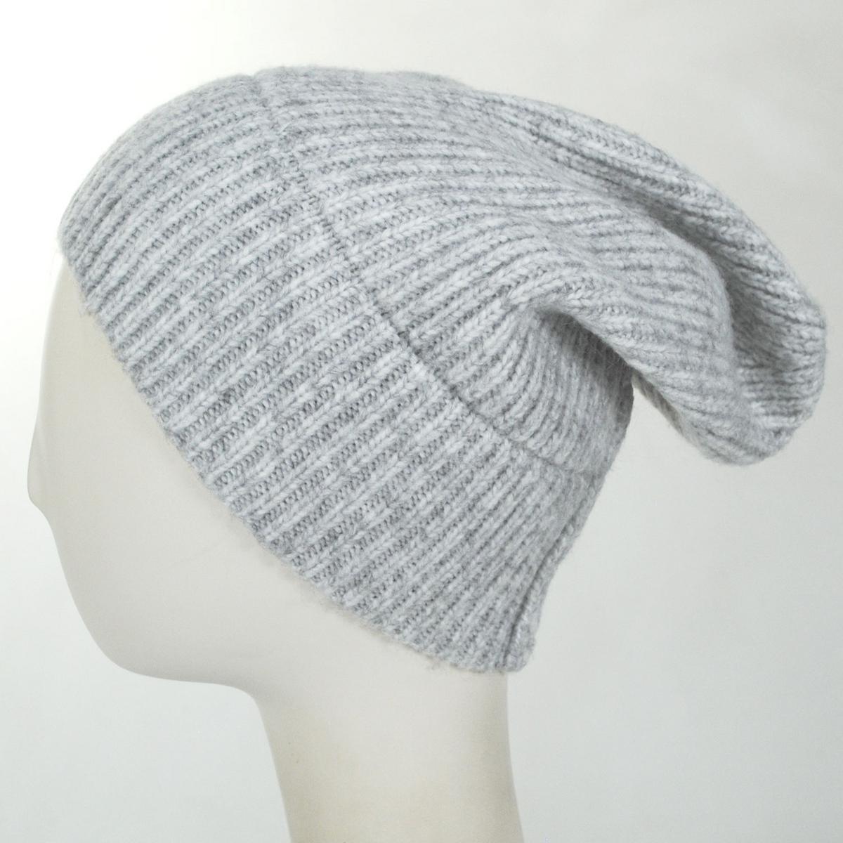 Scala | Kay Knit Beanie Hat | 500047 | detailone | GREY