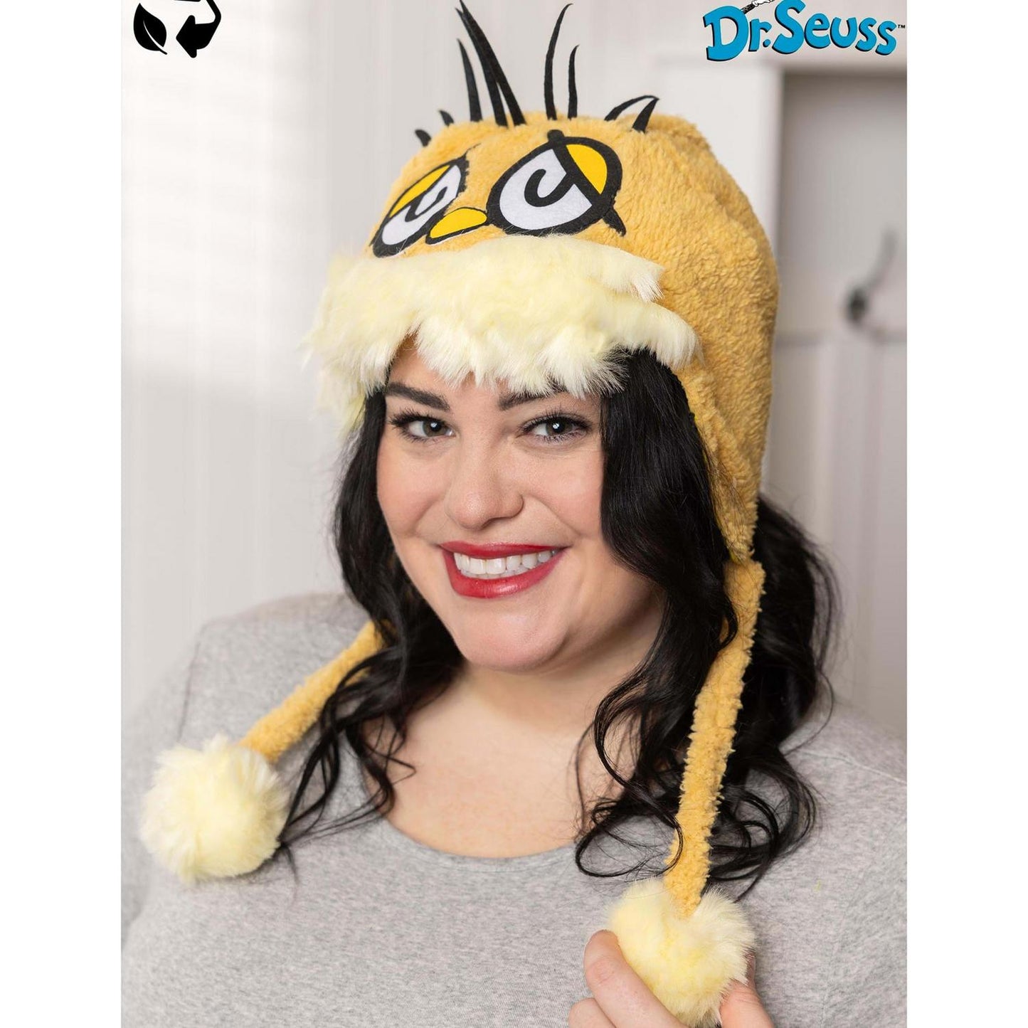 Dr. Seuss | Lorax Knit Peruvian Beanie Hat | 501302 | lead | ORANGE