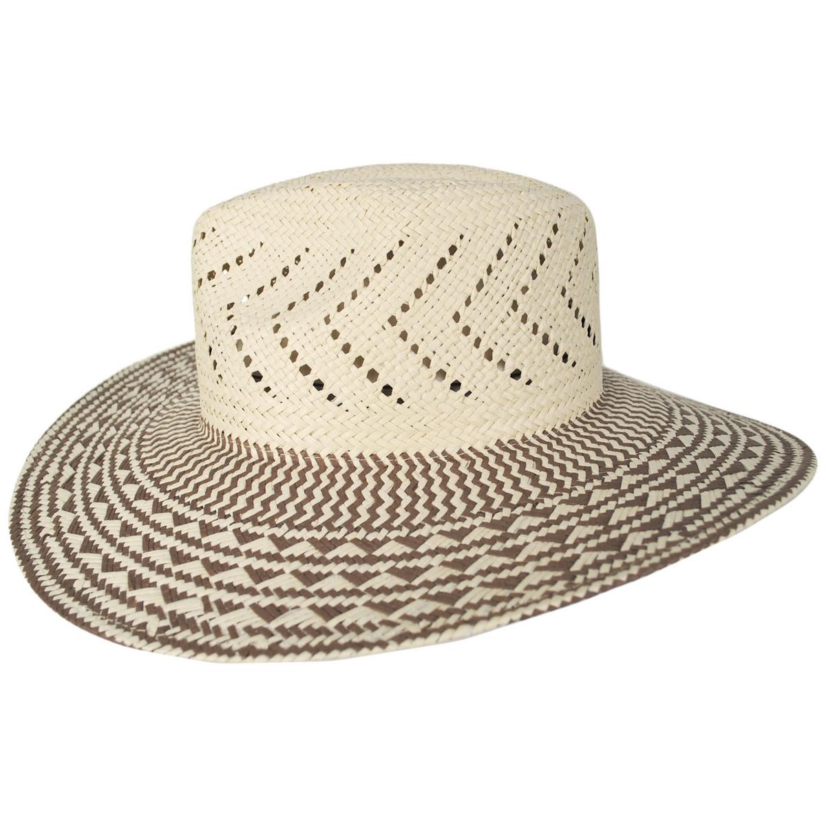 Peter Grimm | Buenos Aires Toyo Straw Fedora Hat | 105209 | profile | NATURAL/BROWN