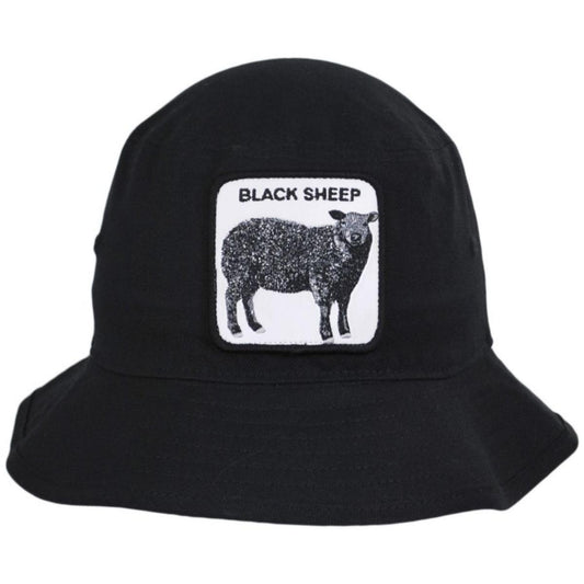 Goorin Bros | Black Sheep Bucket Hat | 187507 | front | BLACK
