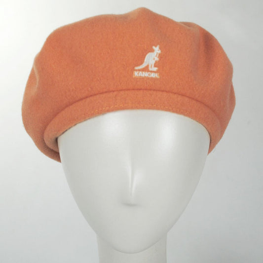 Kangol | Jax Wool Basque Beret - Fashion Colors | 150913FW23 | front | PAPAYA MILK