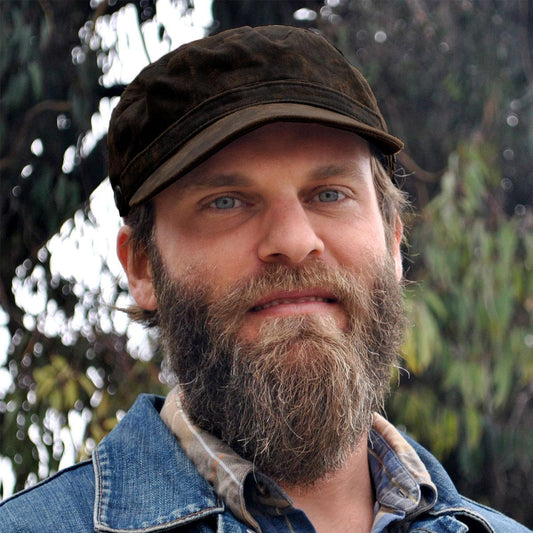 Jaxon Hats | Weathered Cotton Army Cadet Cap | 222301 | lsmone | BROWN