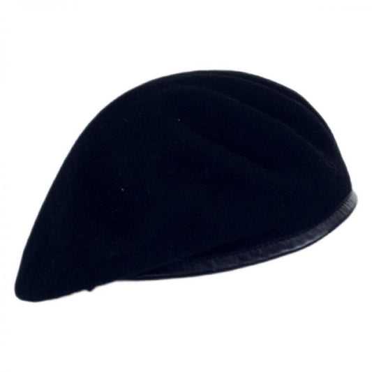 Kangol | Monty Wool Military Beret | 150914 | front | DARK BLUE