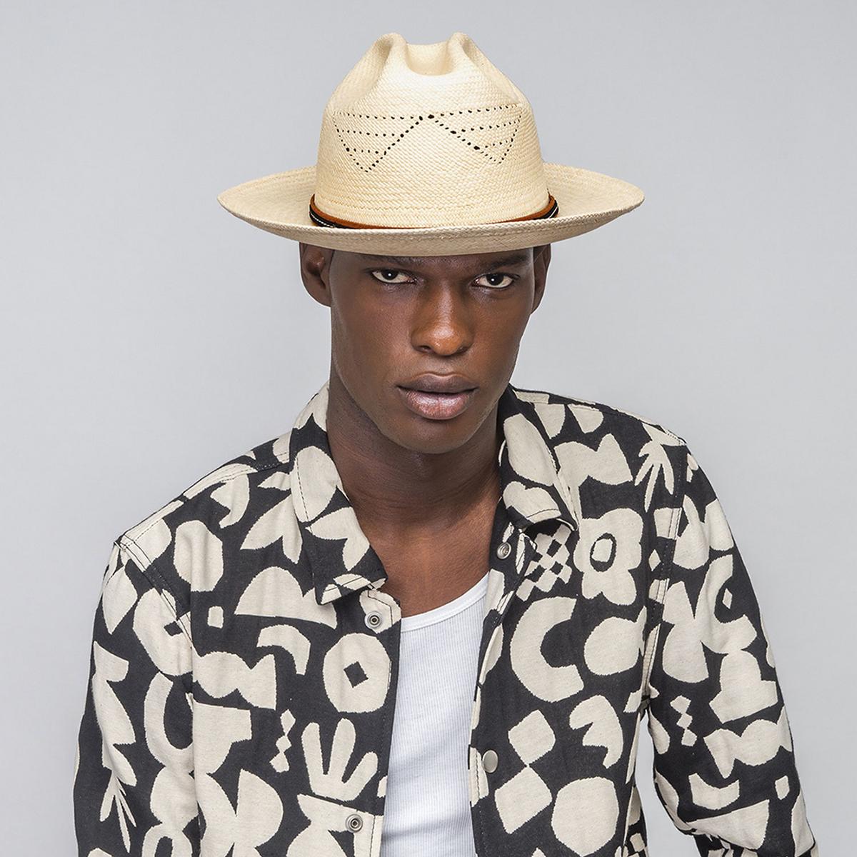 Bailey 1922 | Moren Vented Panama Straw Western Hat | 127750 | lsmtwo | NATURAL