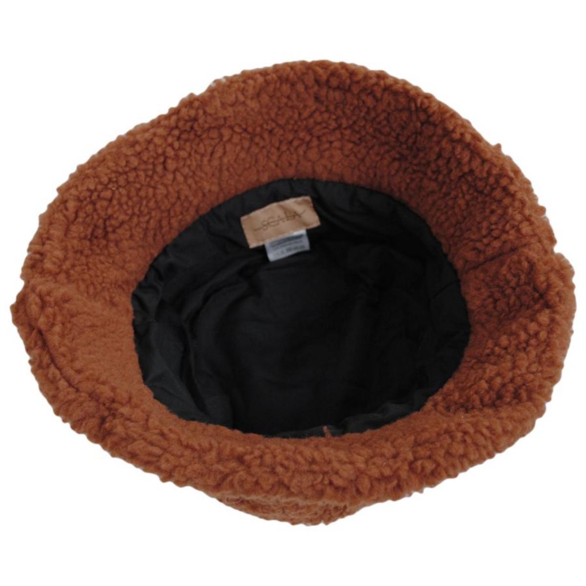 Scala | Kirsten Berber Fleece Bucket Hat | 106431 | under | RUST