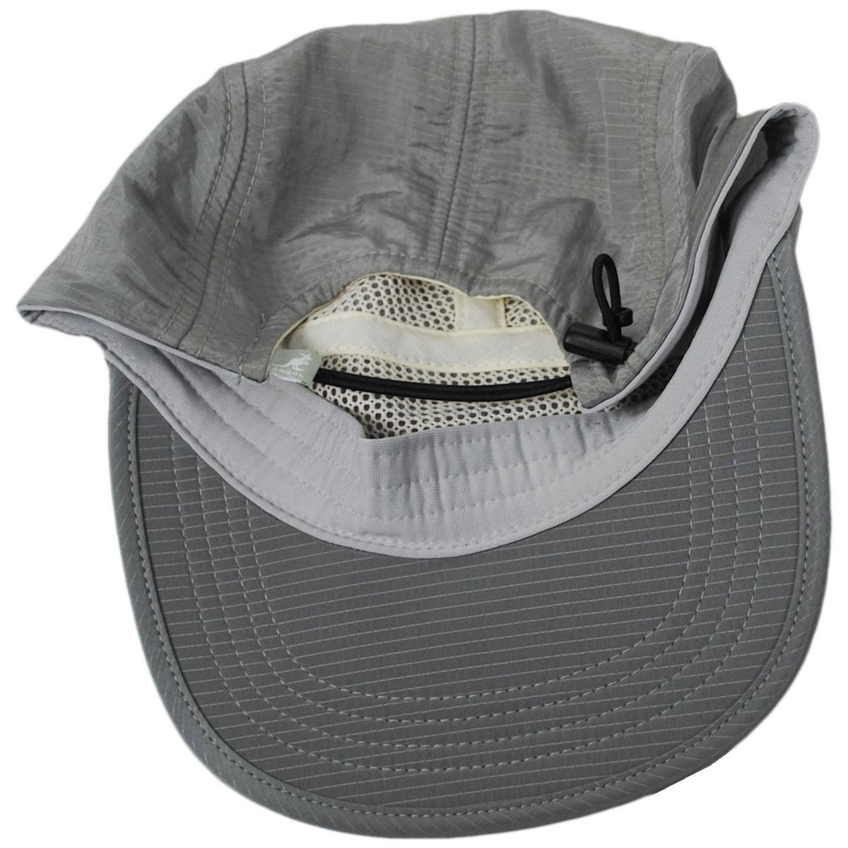 Kangol | Kangol Nylon Jockey Cap | 201138 | under | WARM GREY