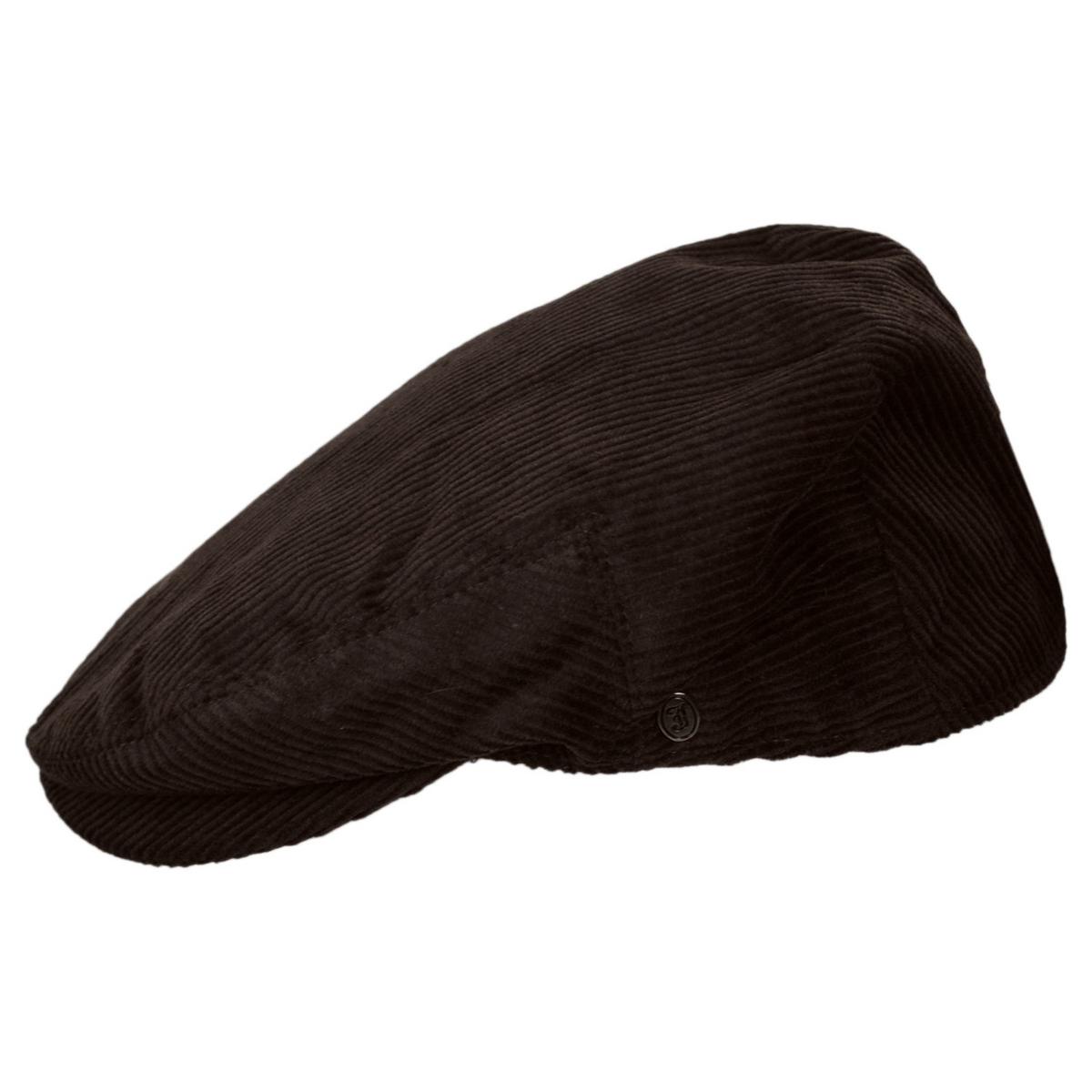 Jaxon Hats | Wholesale Corduroy Ivy Cap B2B Pre-Pack | B2B167741 | profile | BROWN