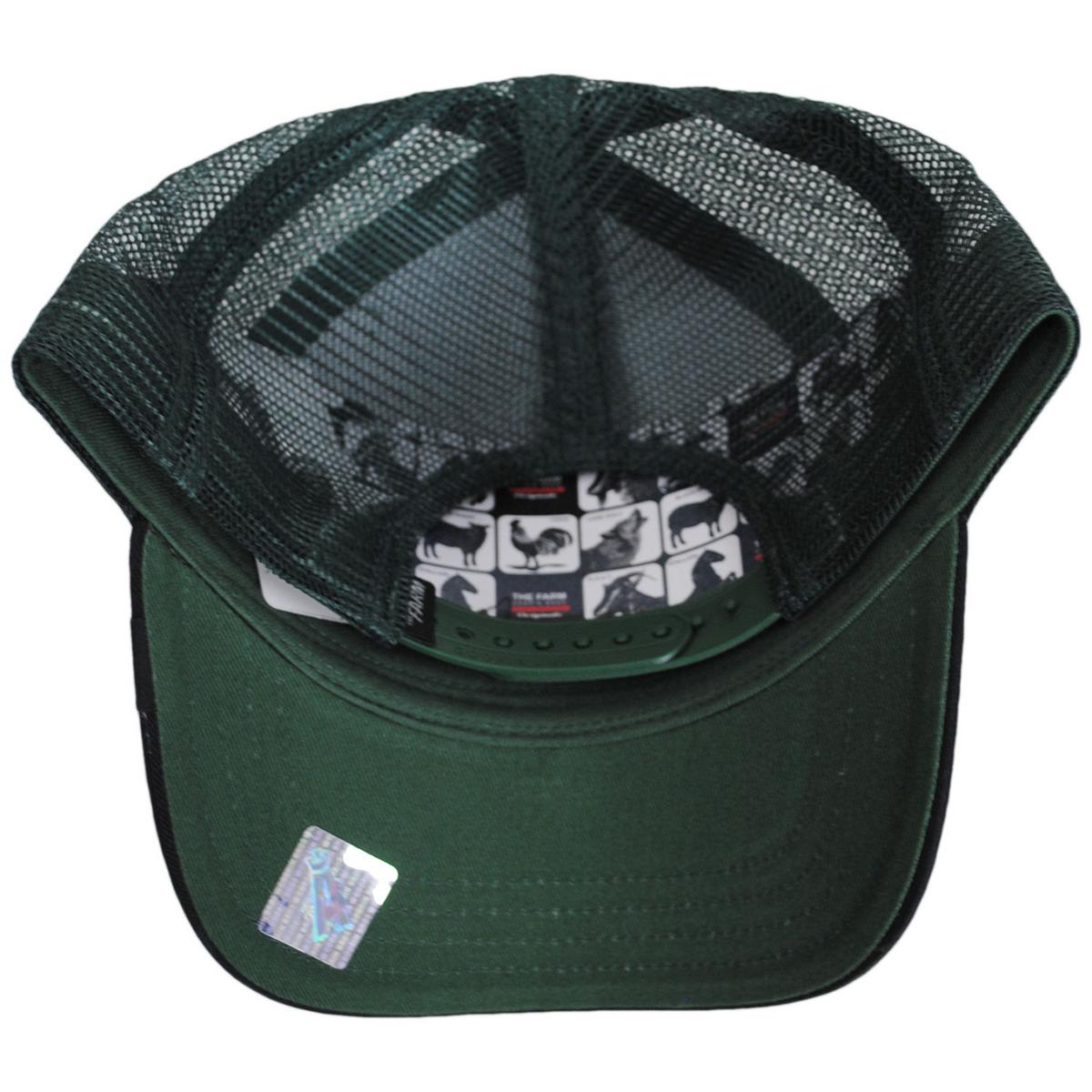 Goorin Bros | Giraffe Mesh Trucker Snapback Baseball Cap | 200366 | under | FOREST