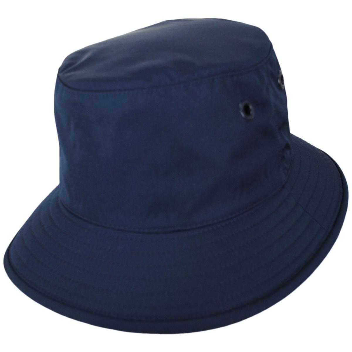 Tilley Endurables | Logo Technical T1 Travelers Bucket Hat | 400852 | lead | NAVY