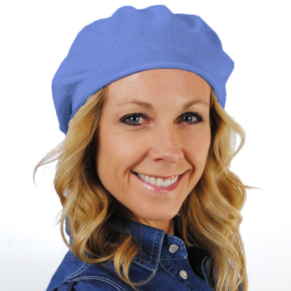 sur la tete | Cotton Beret - 10.5 inch Diameter | 151100 | lsfone | GLAZED SKY