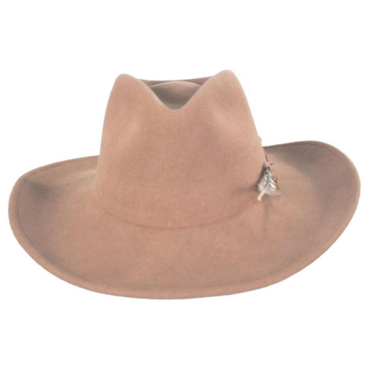 Renegade | Calico Litefelt Wool Western Hat | 130359 | front | CAMEL