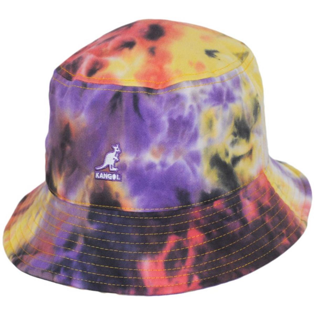 Kangol | Tie Dye Cotton Bucket Hat - Galaxy | 185791SS24 | lead | GALAXY