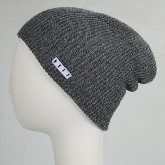 Neff | Daily Knit Beanie Hat | 501510 | front | CHARCOAL