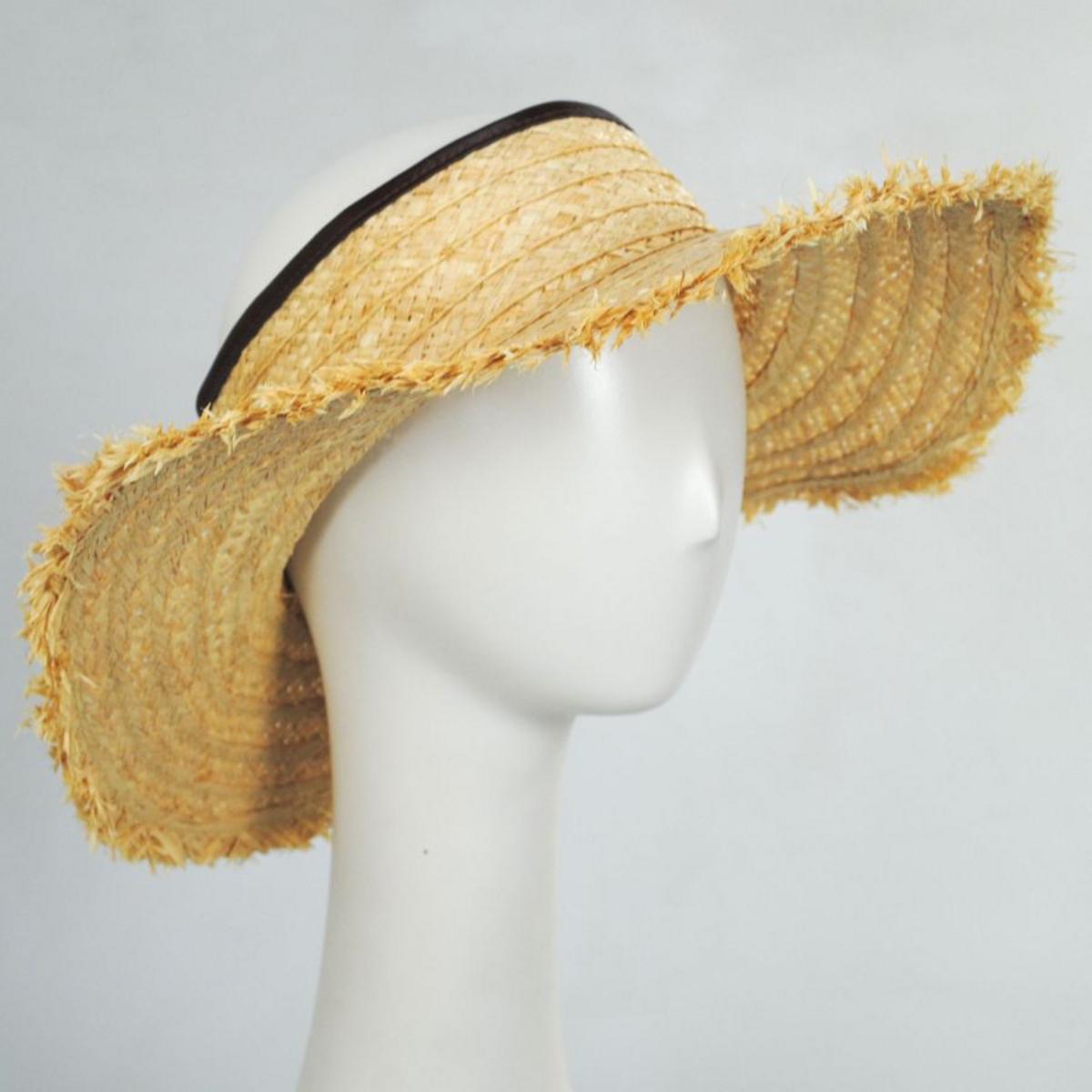 Porto Heli Crownless Sun Hat/Visor
