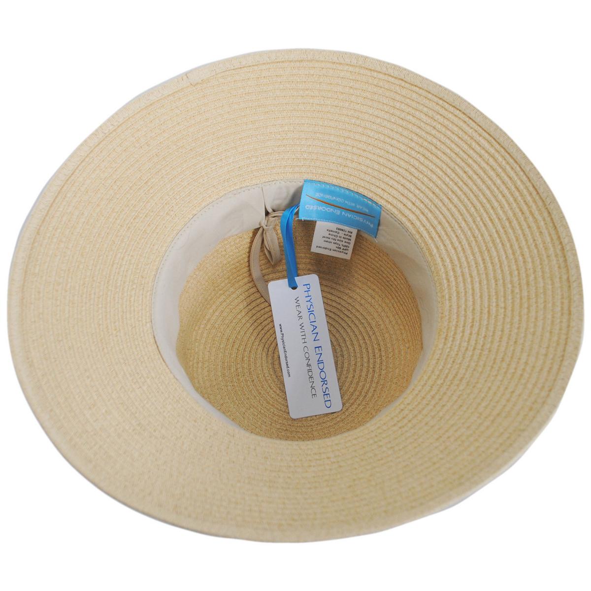 Physician Endorsed | Camelia Toyo Straw Sun Hat | 102674 | under | NATURAL