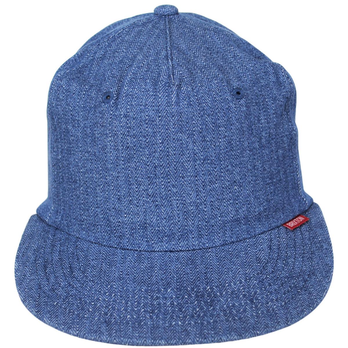 BRIXTON HATS | Reserve Assembly Cotton HP Snapback Baseball Cap | 201843 | front | UNION HERRINGBONE