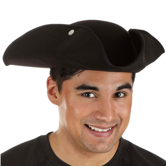 Elope | Deluxe Tricorn Hat | 190552 | lsmone | BLACK