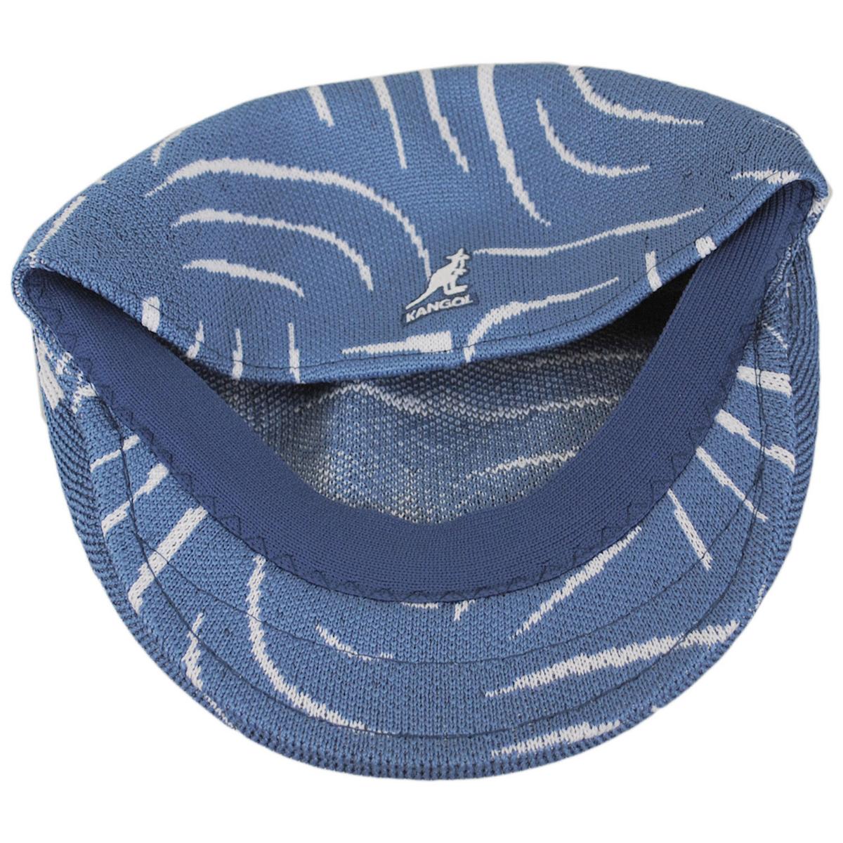 Kangol | Swerve Tropic 504 Ivy Cap | 161031 | under | DENIM BLUE/WHITE