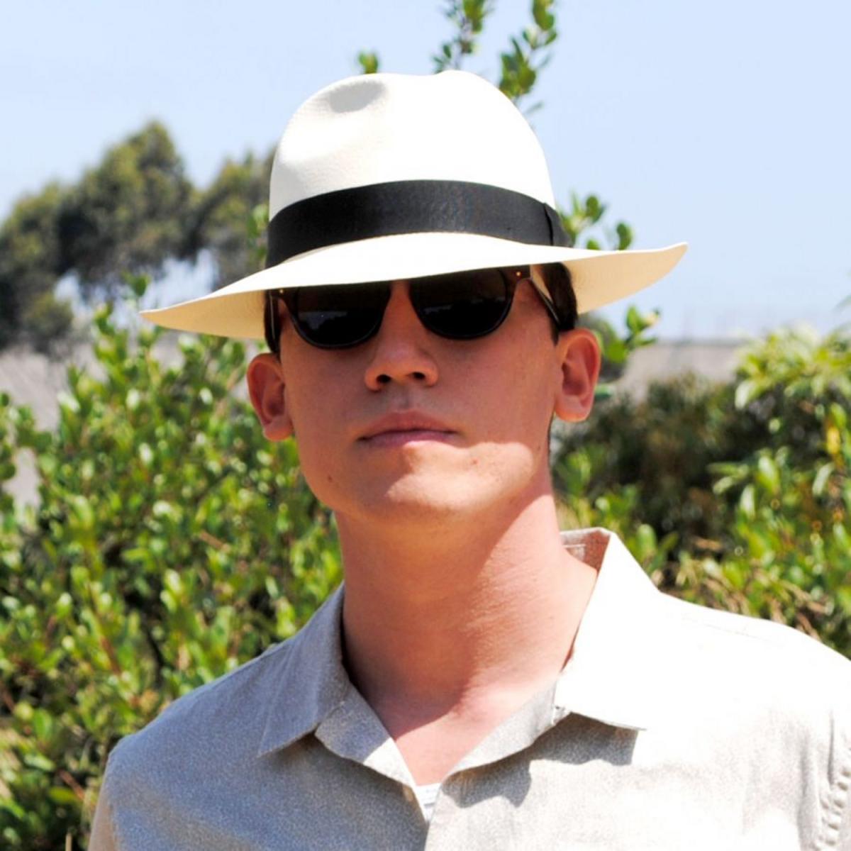 Bigalli | Diego Montecristi Fino Grade 20 Panama Straw Fedora Hat | 129231 | lsmone | NATURAL