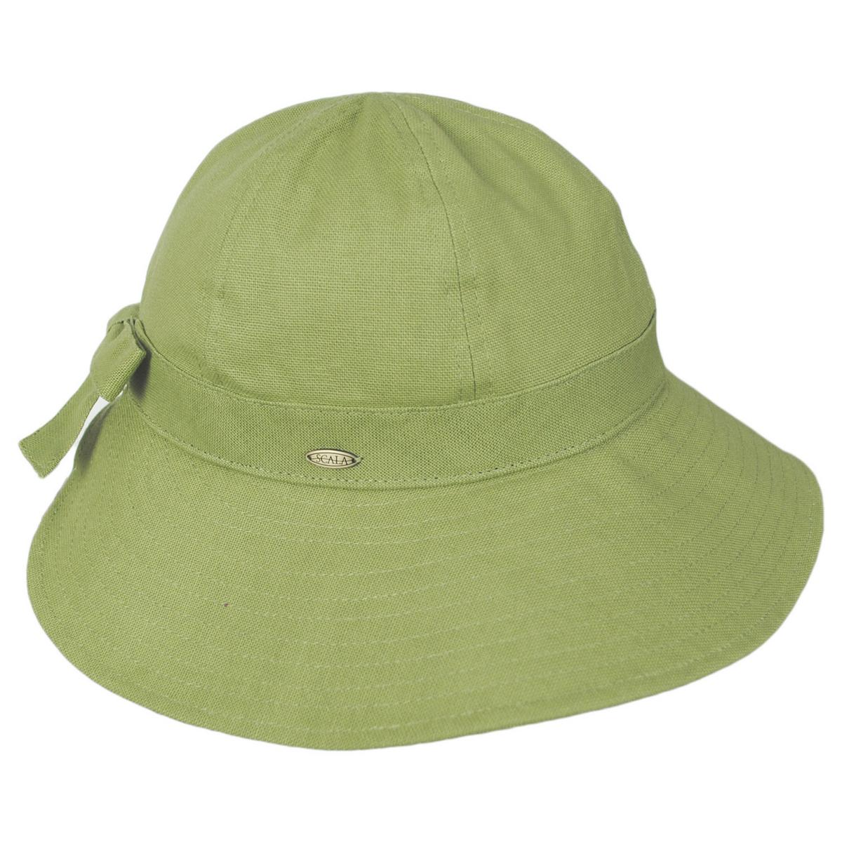Scala | Elda Cotton Facesaver Cap | 106416 | profile | FERN