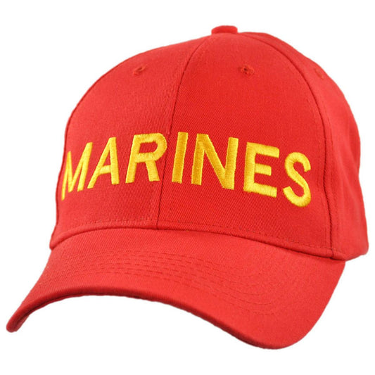 Village Hat Shop | Wholesale Marines Snapback Baseball Cap B2B Pre-Pack | B2B222436 | lead | RED