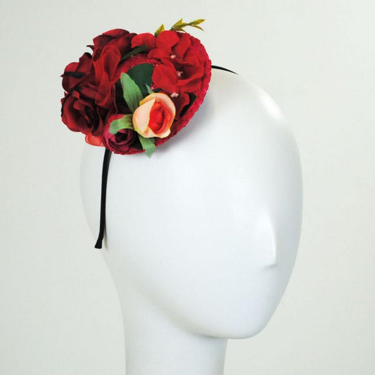 Jeanne Simmons | Pique Nique Fascinator | 120736 | lead | RED