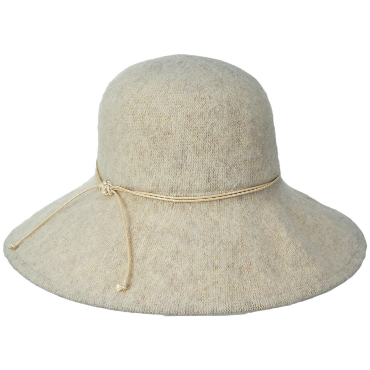 San Diego Hat Company | Park Lane Wool Knit Lampshade Hat | 108647 | lead | BEIGE