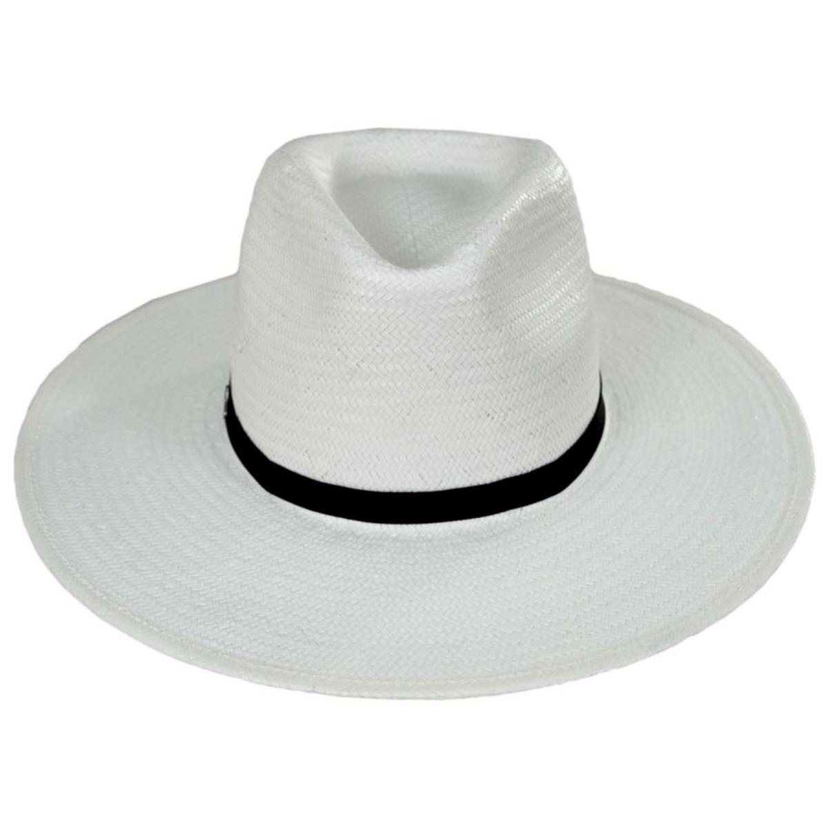 V.C. Fine Line Toyo Straw Fedora Hat