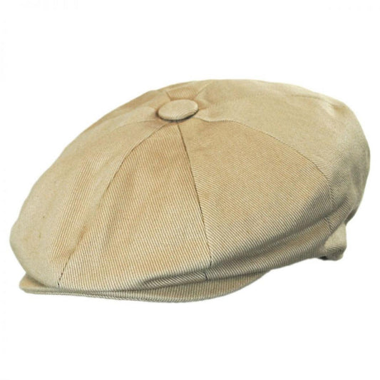 Jaxon Hats | Kid's Cotton Newsboy Cap | 512103 | lead | BEIGE