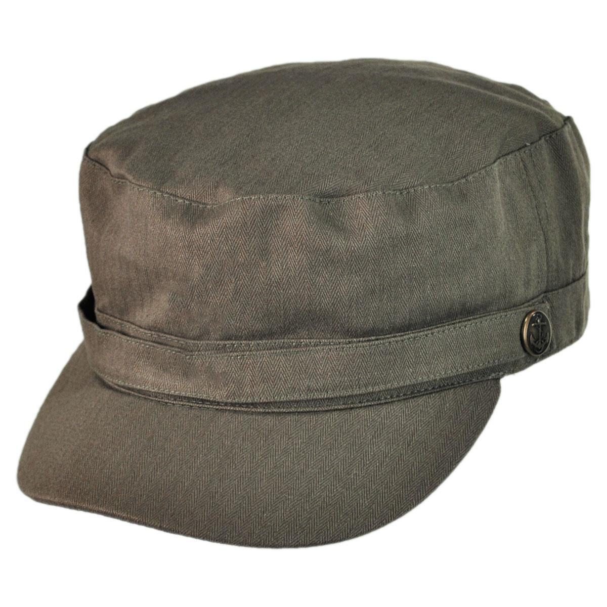 Jaxon Hats | Wholesale Herringbone Cotton Cadet Cap B2B Pre-Pack
