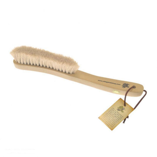 Village Hat Shop | Light Felt Hat Brush | 603701 | lead | WHITE