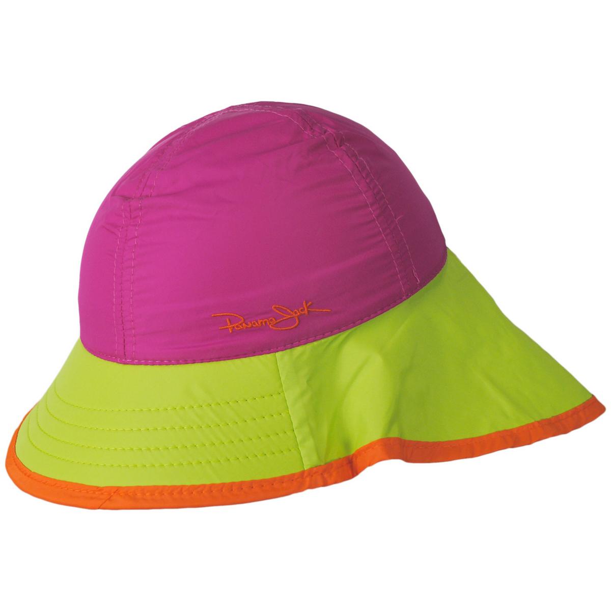 Panama Jack | Kid's Camps Bay Sun Hat | 508203 | profile | HOT PINK