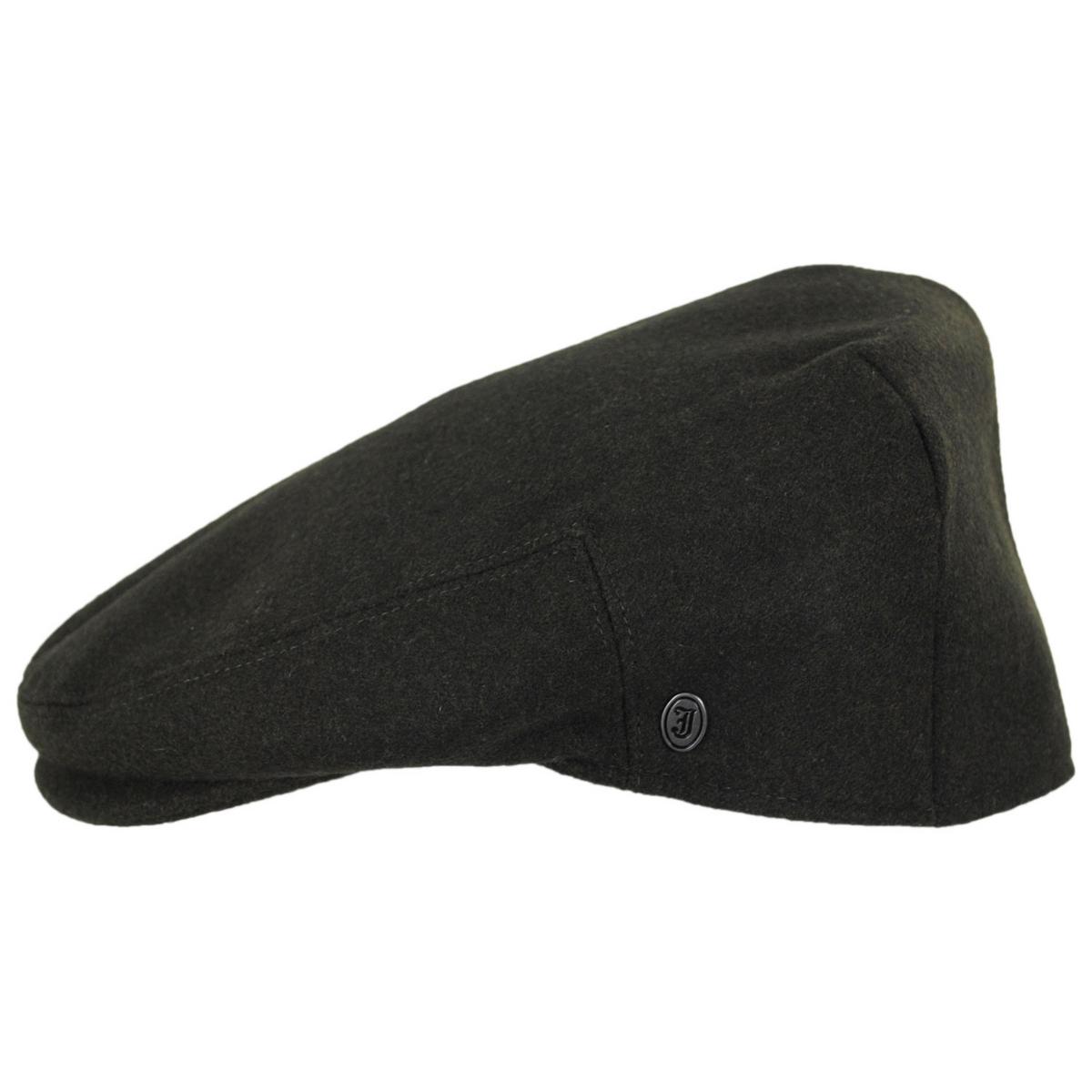 Jaxon Hats | Wholesale Harlem Wool Blend Ivy Cap B2B Pre-Pack | B2B167733 | profile | OLIVE GREEN