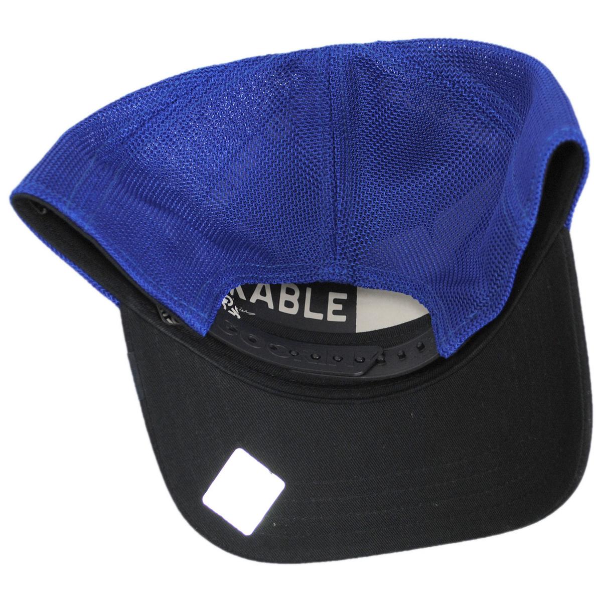 Goorin Bros | Pitbull Micro Suede Mesh Trucker Snapback Baseball Cap | 200662 | under | ROYAL/VOID