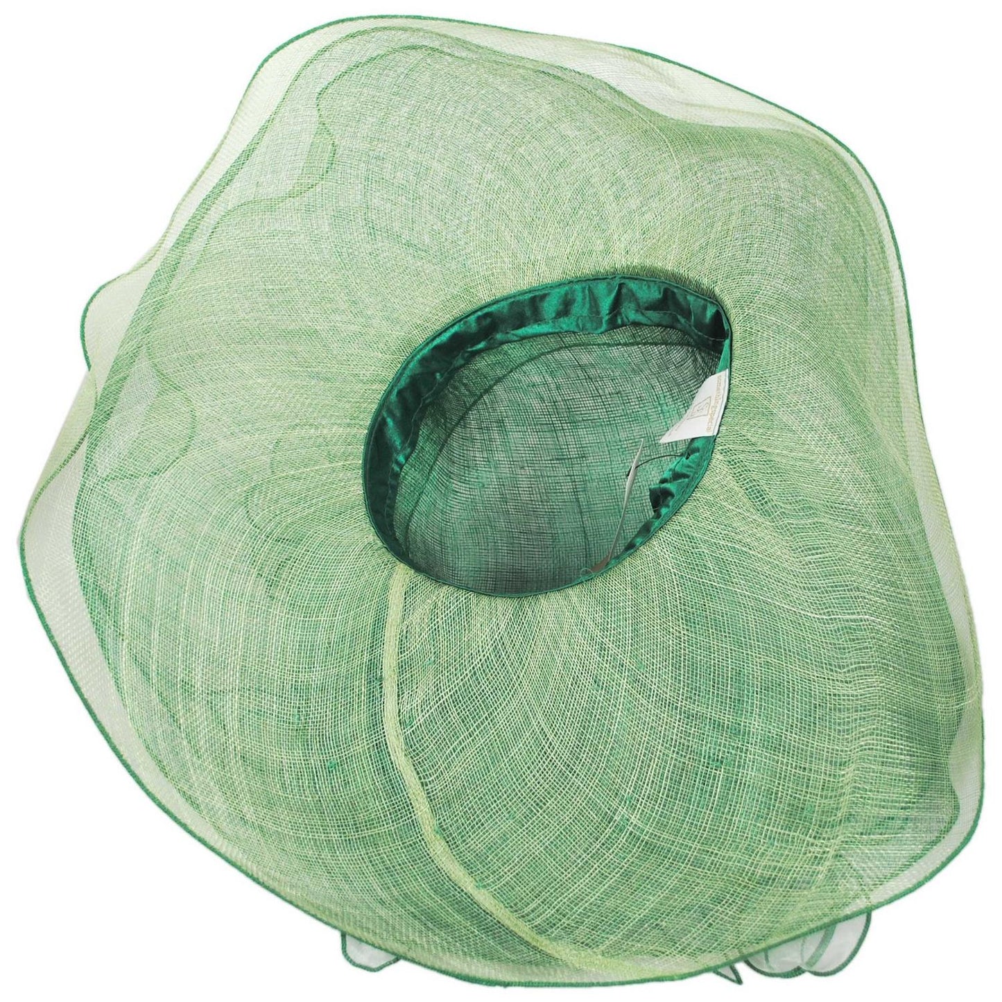 Something Special | Charisma Sinamay Straw Swinger Dress Hat | 121364 | under | LIGHT GREEN