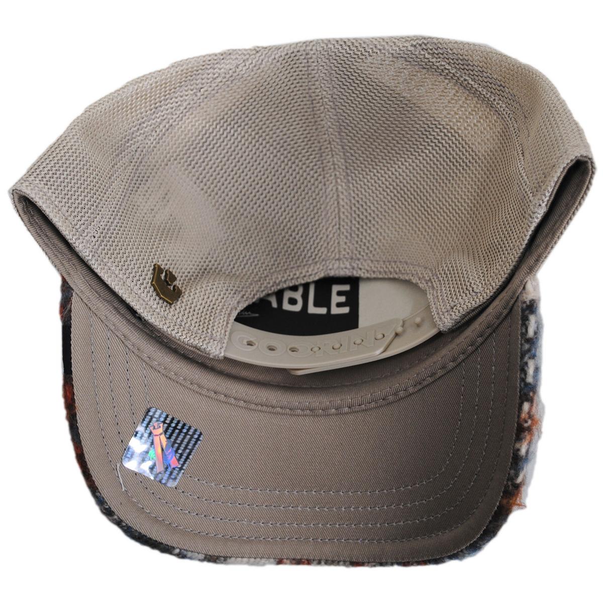 Goorin Bros | Down by the River Plaid Mesh Trucker Snapback Baseball Cap | 200744 | under | PLAID