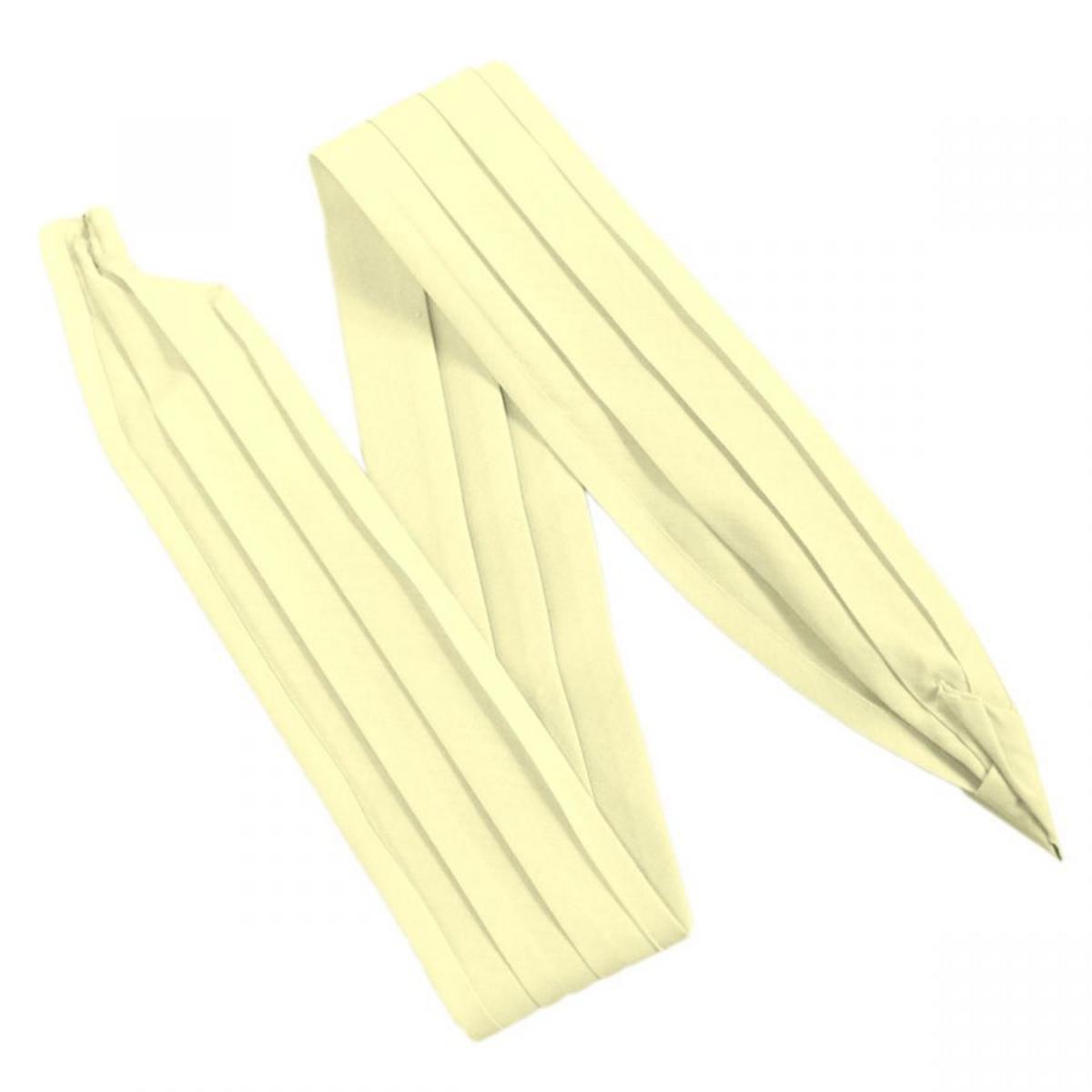 Capas Headwear | 3-Pleat Cotton Puggaree Hat Band | 602018 | front | YELLOW