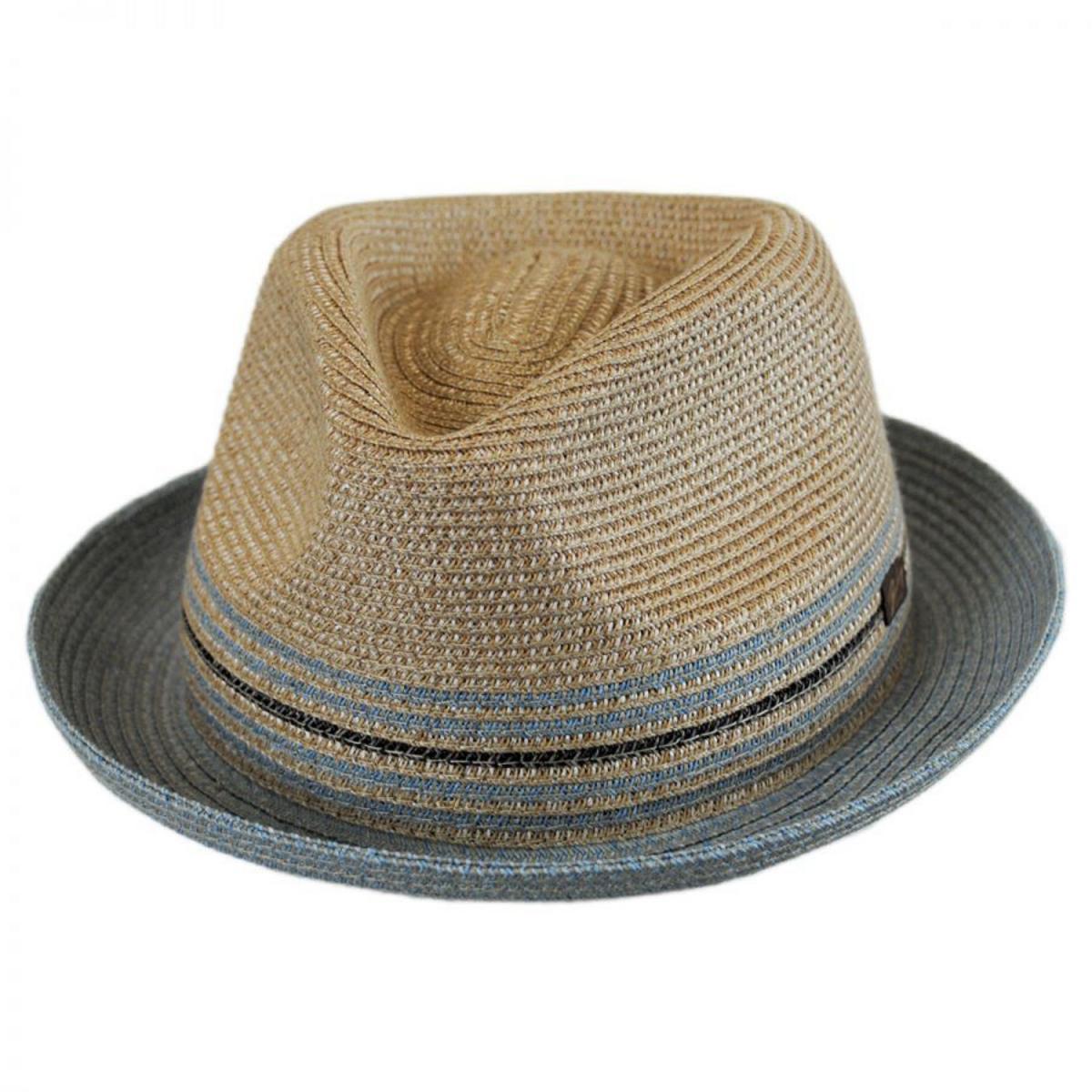 Bailey 1922 | Hooper Toyo Straw Blend Trilby Fedora Hat | 127777 | lead | NATURAL