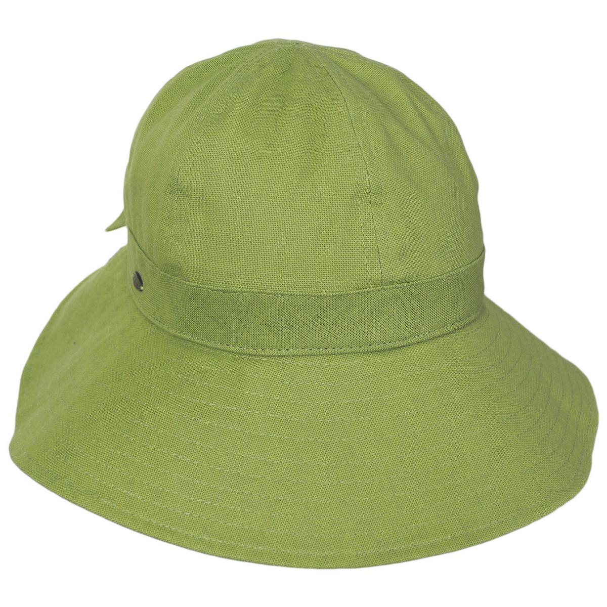 Scala | Elda Cotton Facesaver Cap | 106416 | lead | FERN